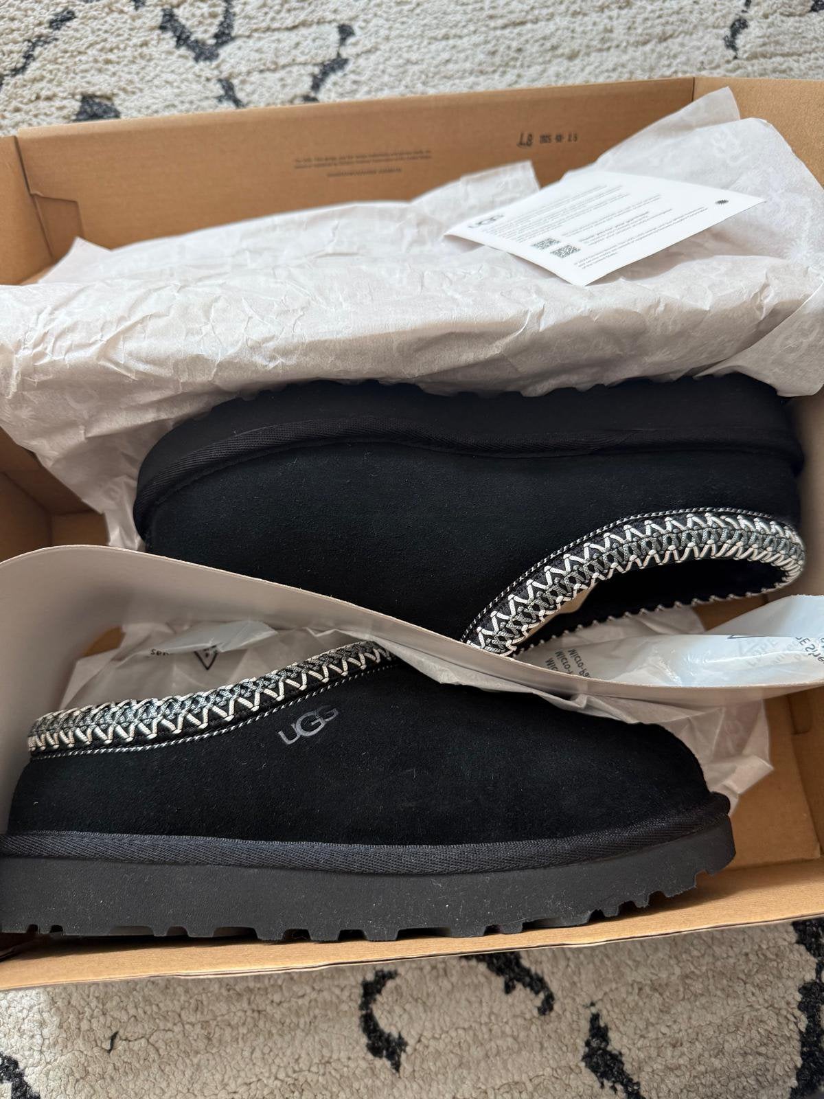 Uggs Tasman (37/38) Origineel, Kleding | Dames, Ophalen of Verzenden, Zo goed als nieuw, Zwart