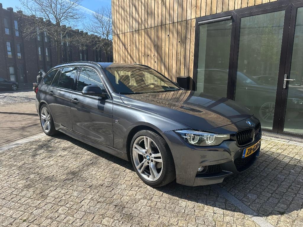 BMW 3-Serie High Executive M-Sport 2019 18'' AUT LED H.K., Automaat, Lichtsensor, 1465 kg, Stationwagon