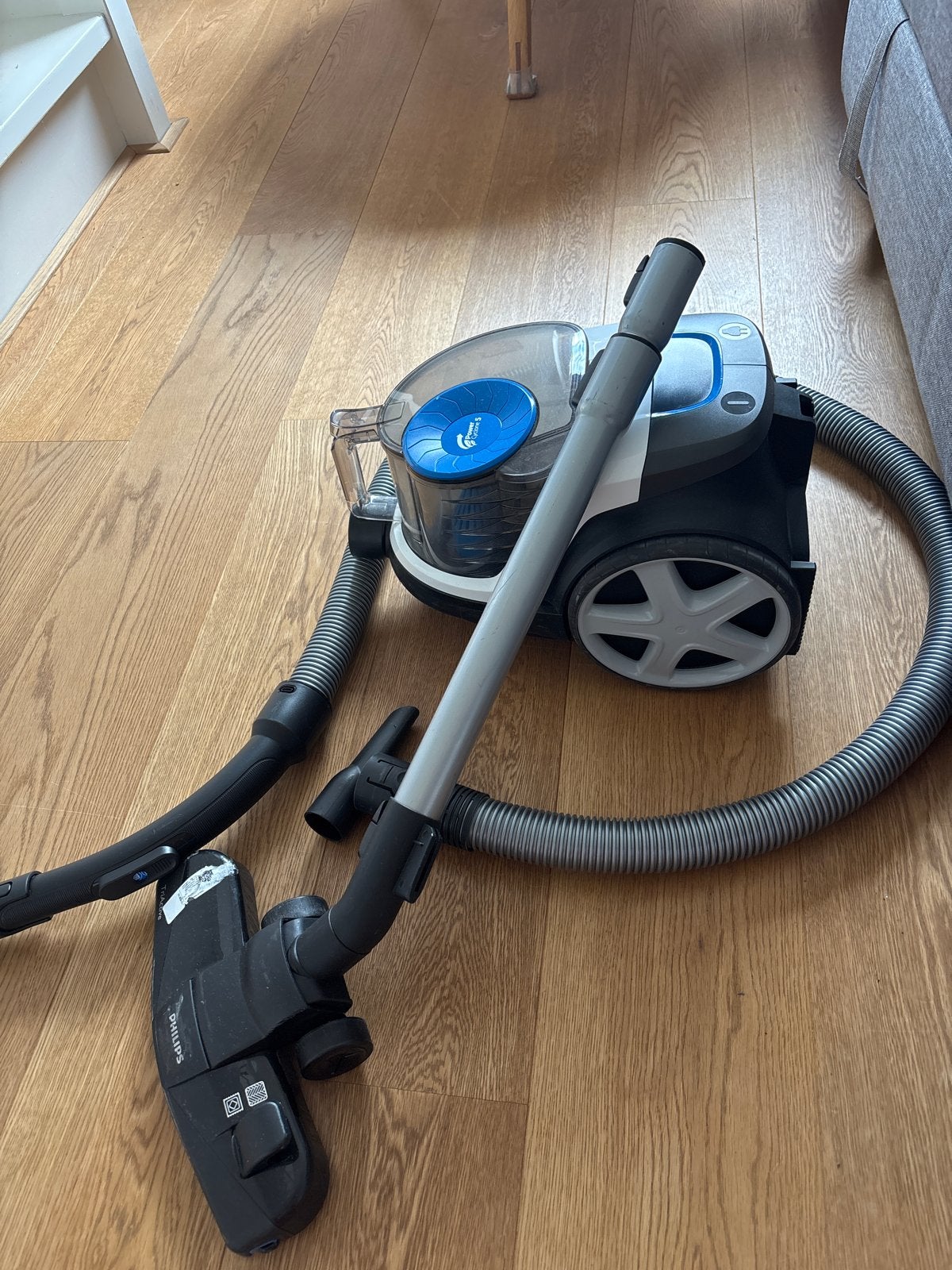 Philips PowerPro Compact Stofzuiger - Gebruikt, Gebruikt, Philips, Ophalen of Verzenden, Reservoir