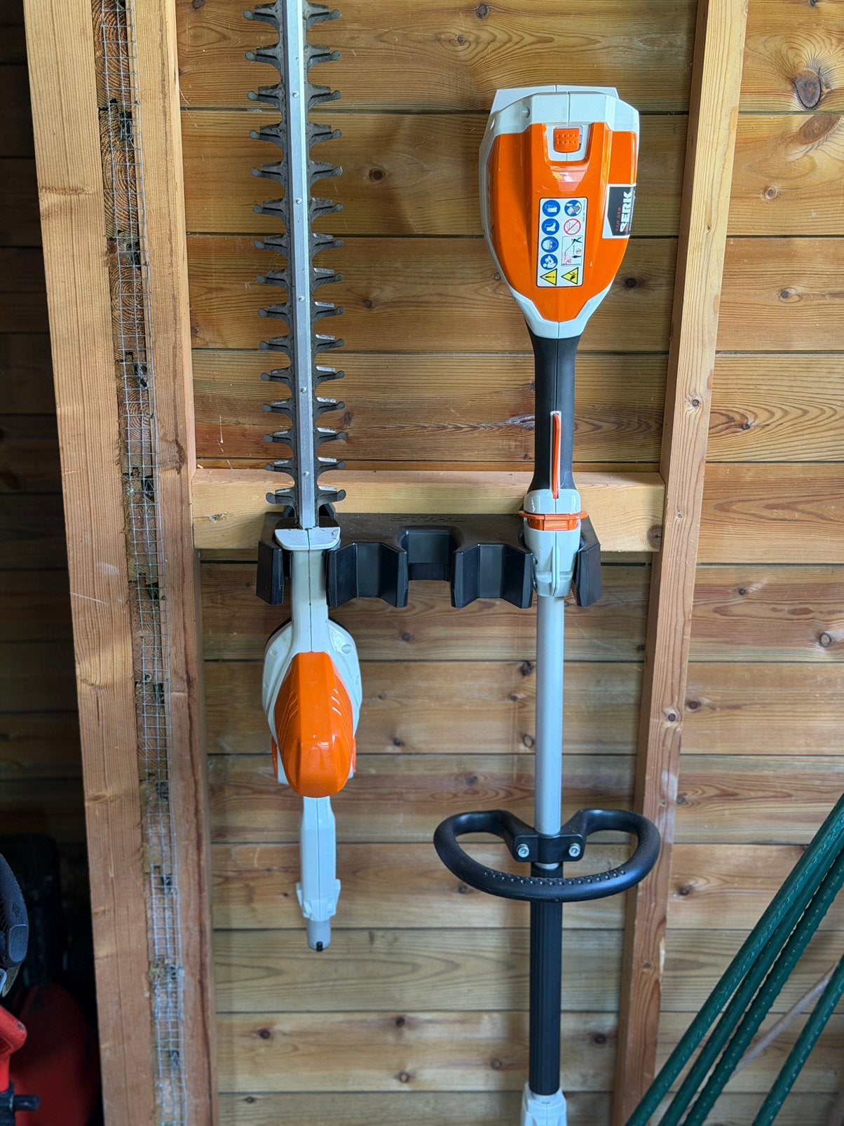Verlengde heggen schaar stihl hla 56, Ophalen of Verzenden, Zo goed als nieuw, Accu