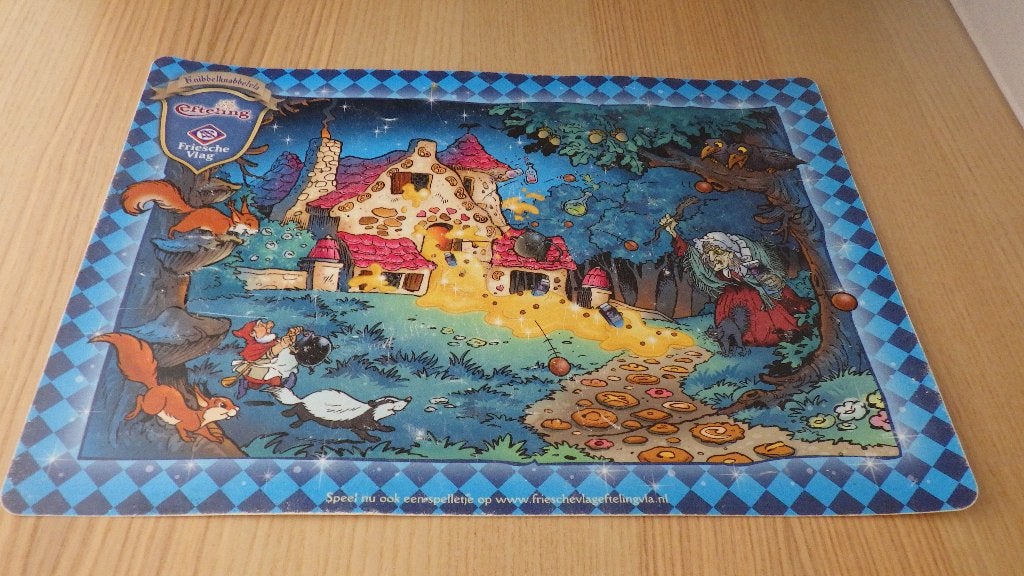 placemats van de Efteling, Ophalen of Verzenden, Gebruikt, Overige typen