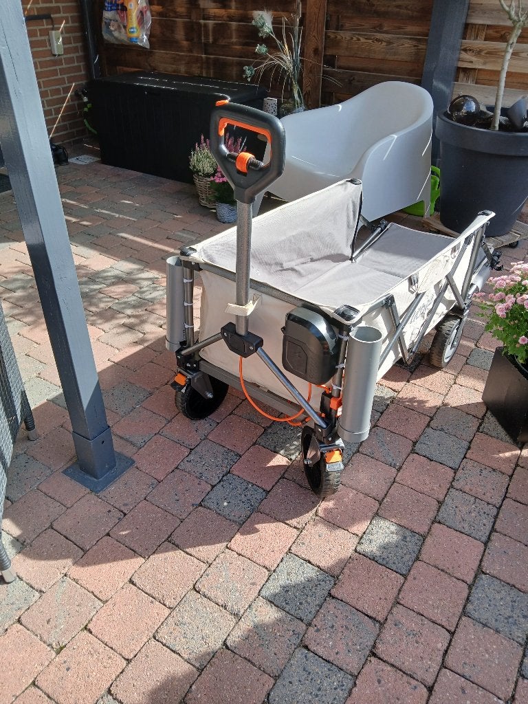 elektrische  kar met 2 accu’s., Watersport en Boten, Ophalen, Gebruikt, Overige typen