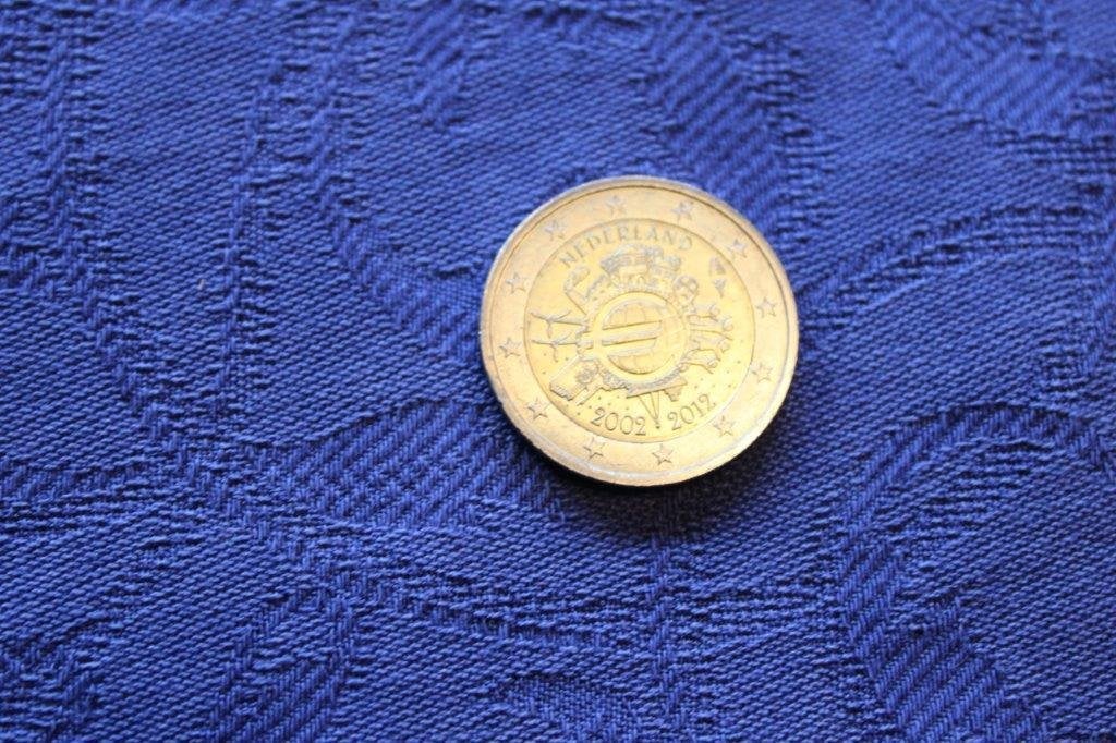 Nederland - 2 euro munt 2012 - 10 jaar Euro - Byzondere euro, Postzegels en Munten, Ophalen of Verzenden, Koningin Beatrix, Euro's