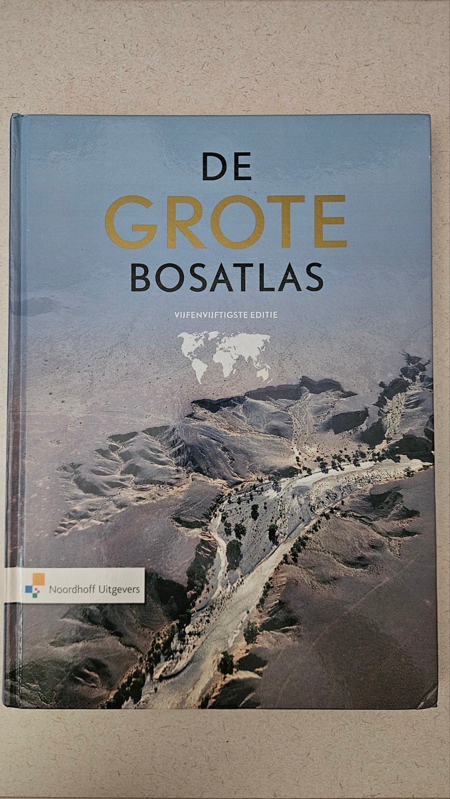 De Grote Bosatlas 55e editie - Zo goed als nieuw, Boeken, Atlassen en Landkaarten, Bosatlas, 2000 tot heden, Ophalen of Verzenden