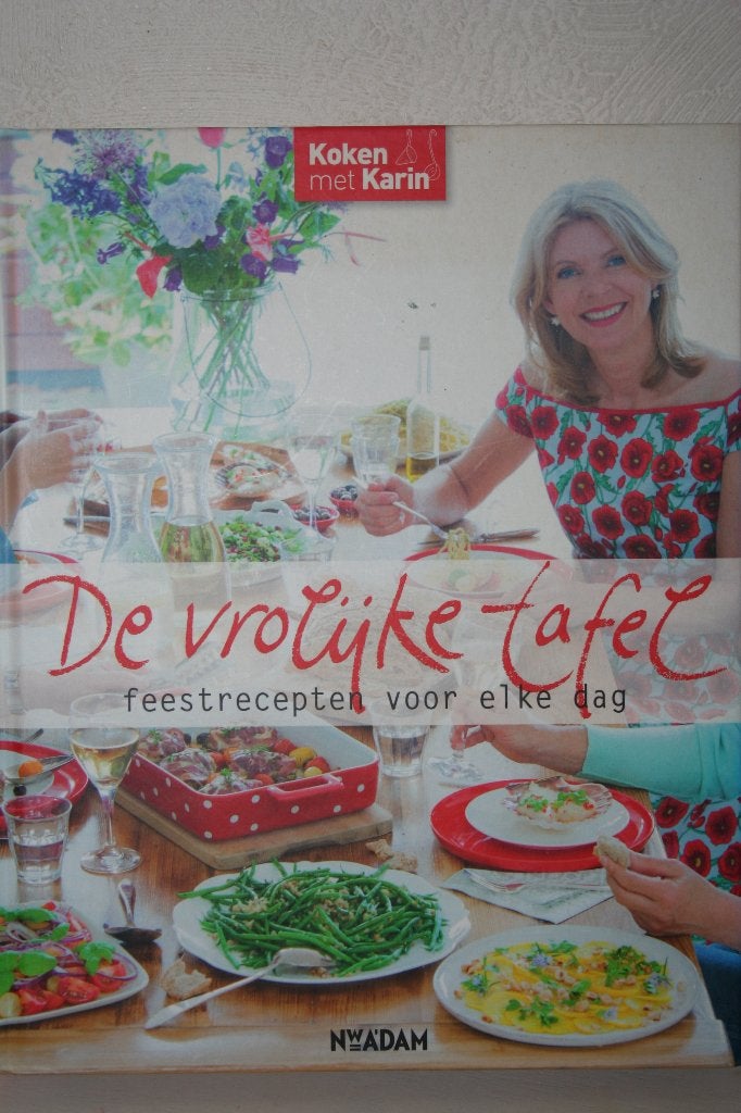 Karin Luiten - De vrolijke tafel, Boeken, Karin Luiten, Gezond koken, Nieuw, Frankrijk