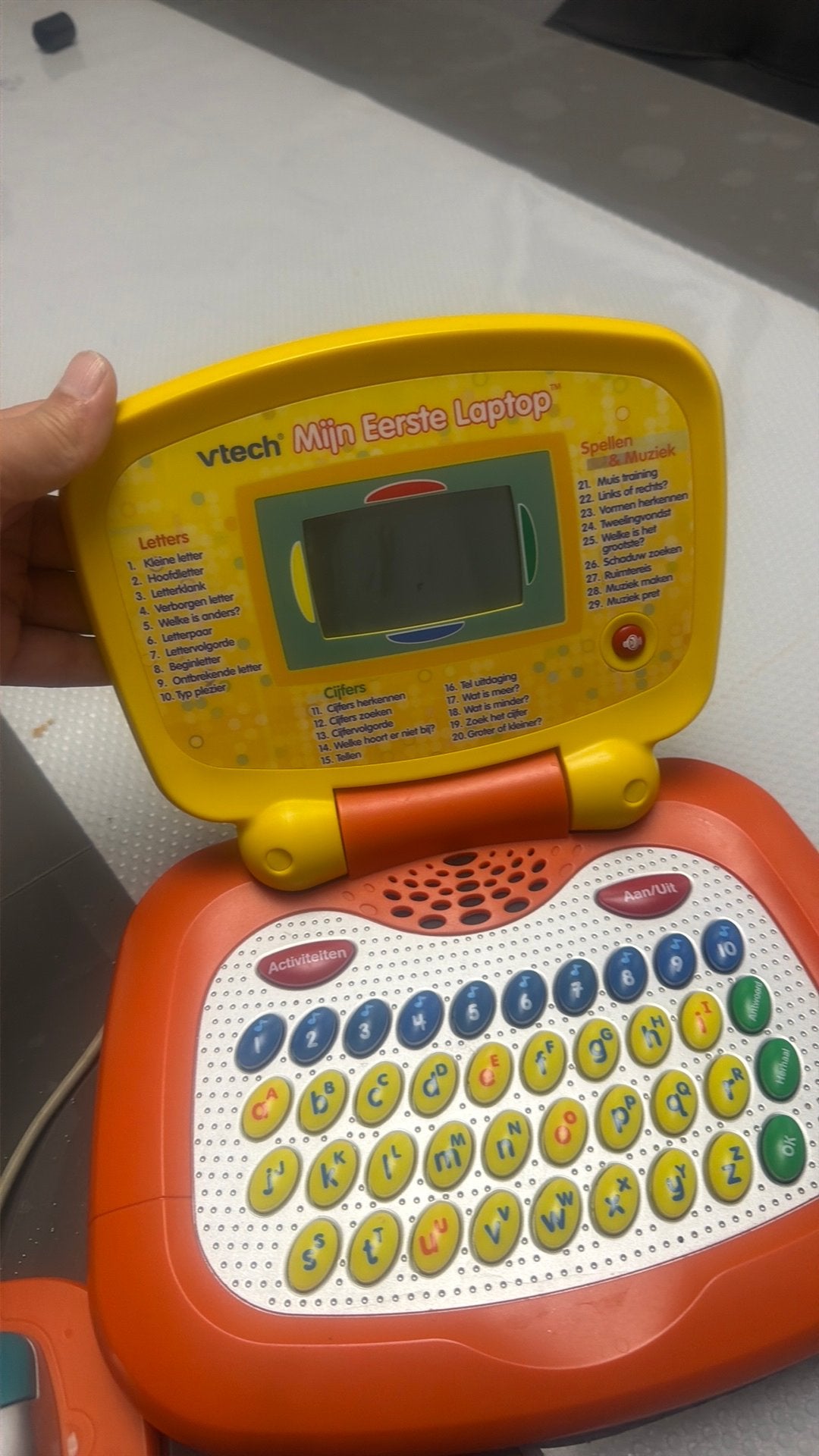 Vtech laptop for kinderen, Kinderen en Baby's, Speelgoed | Vtech, Ophalen of Verzenden, Zo goed als nieuw