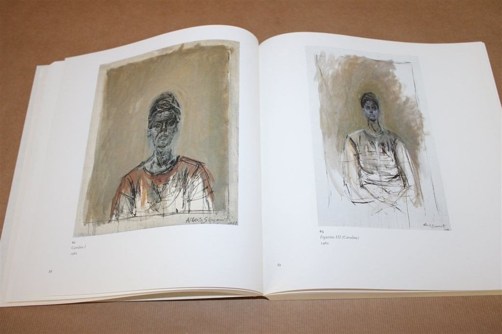 Dik boek. Alberto Giacometti, Werken en Schriften., Ophalen of Verzenden, Gelezen