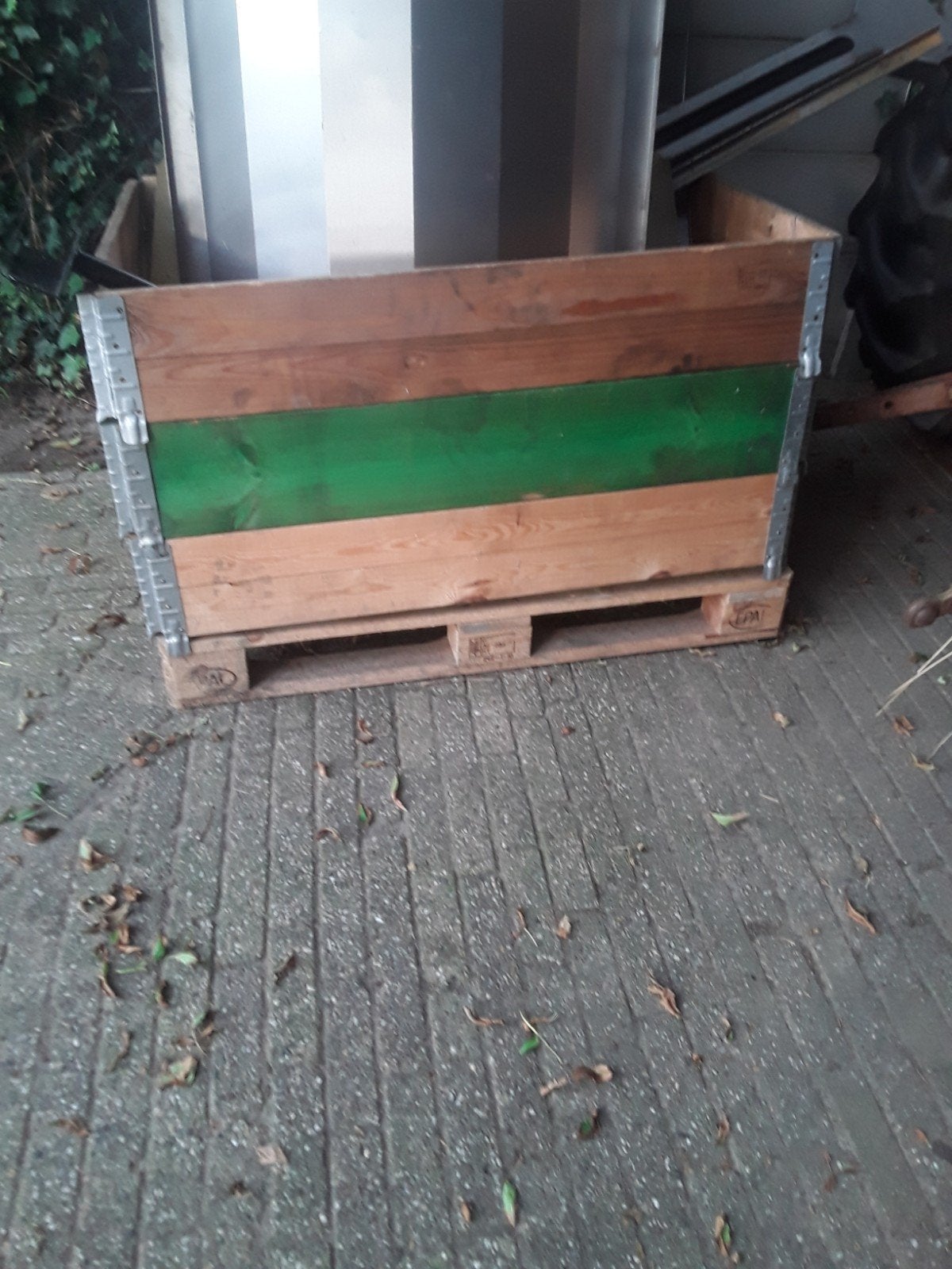 kisten houten, Ophalen, 50 mm of meer, Pallet, Minder dan 200 cm