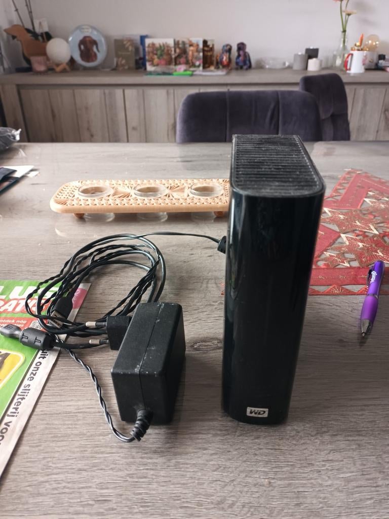 Externe harde schijf 1TB - WD Elements Desktop, Computers en Software, Harde schijven, Gebruikt, Server, Extern, HDD, USB, Ophalen
