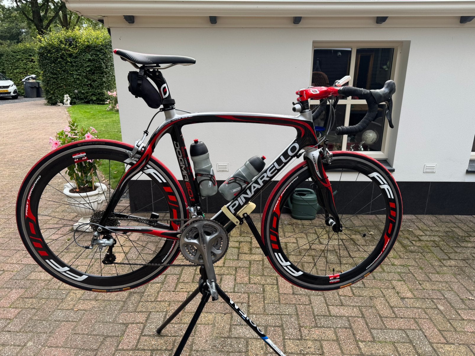Pinarello racefiets, Carbon, Zo goed als nieuw, Meer dan 20 versnellingen, Ophalen