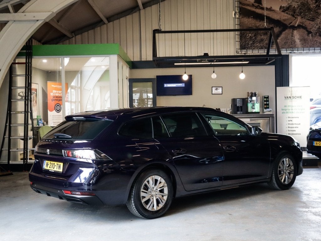 Peugeot 508 SW 1.2 PureTech Active Pack Business 1e-Eig. & D, Auto's, Stof, Gebruikt, 1199 cc, Blauw