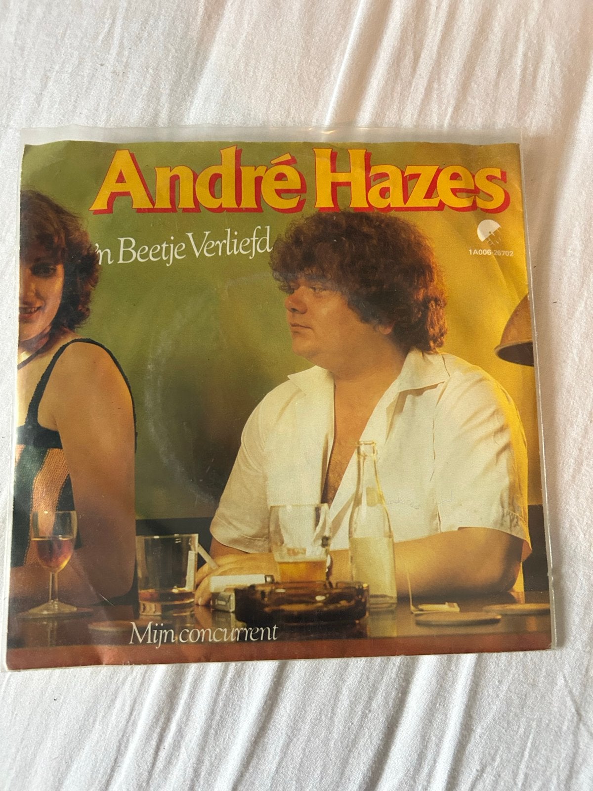 André Hazes - 'n Beetje Verliefd / Mijn Concurrent (Single), Gebruikt, Verzenden, Originele persing, 7 inch