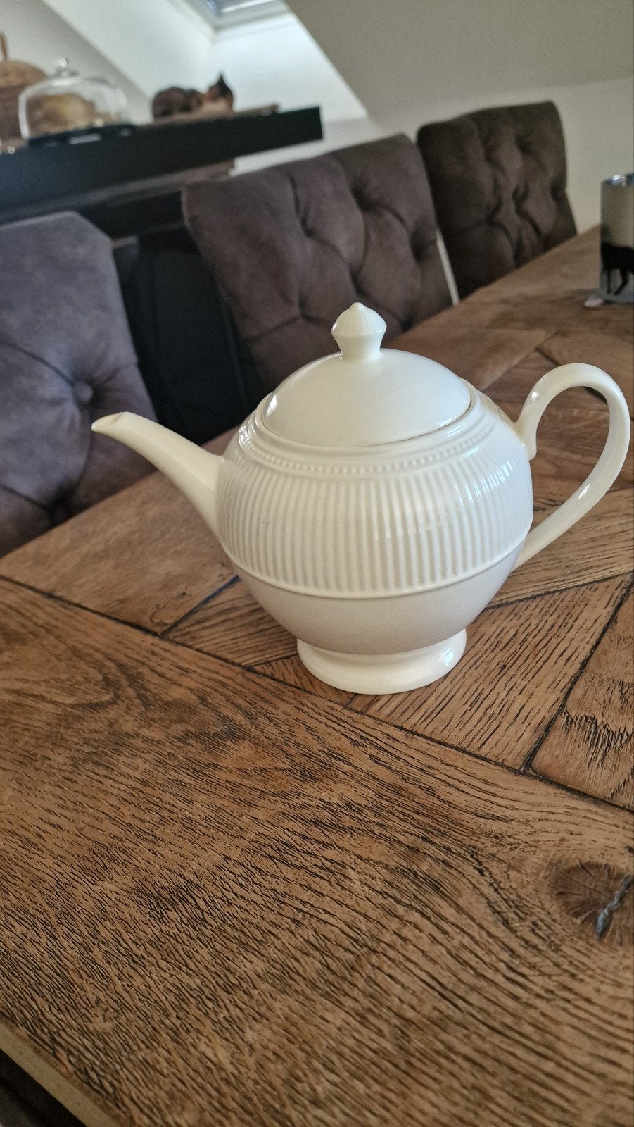 Wedgwood Windsor Theepot, Huis en Inrichting, Keuken | Servies, Overige typen, Ophalen of Verzenden, Zo goed als nieuw, Wedgwood