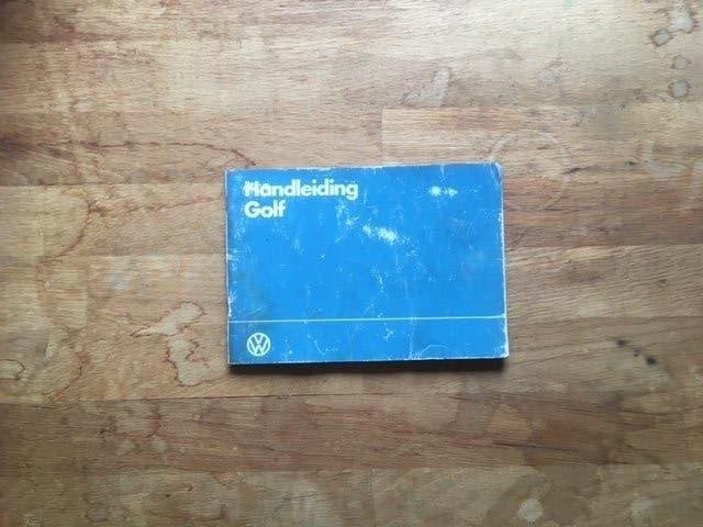 Handleiding Volkswagen     Golf     1983        NL, Ophalen of Verzenden