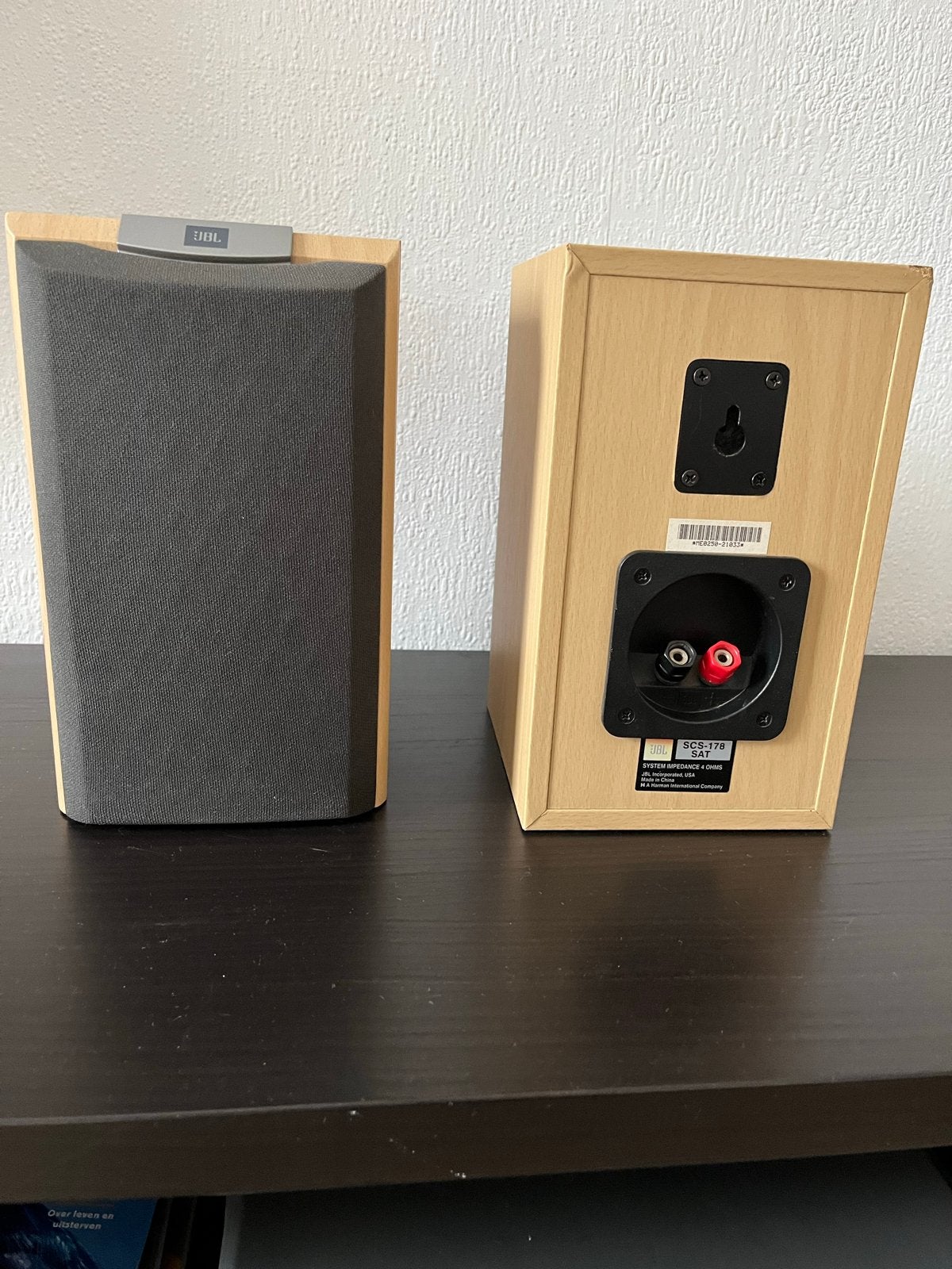 JBL SCS 178 SAT  boekenkastluidsprekers, Audio, Tv en Foto, Luidsprekers, Ophalen, Gebruikt, JBL, Minder dan 60 watt