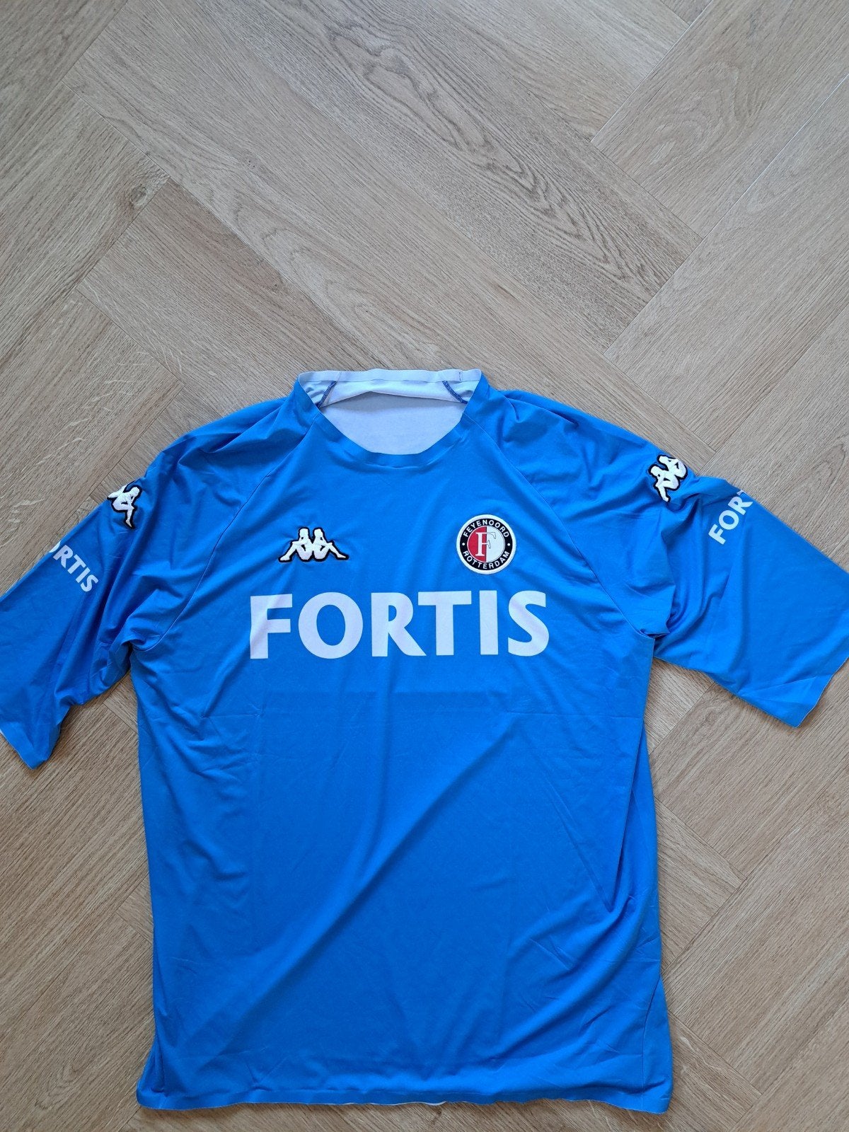 Feyenoord Kappa uitshirt 2006-2007, Ophalen of Verzenden, Gebruikt, Feyenoord, Shirt