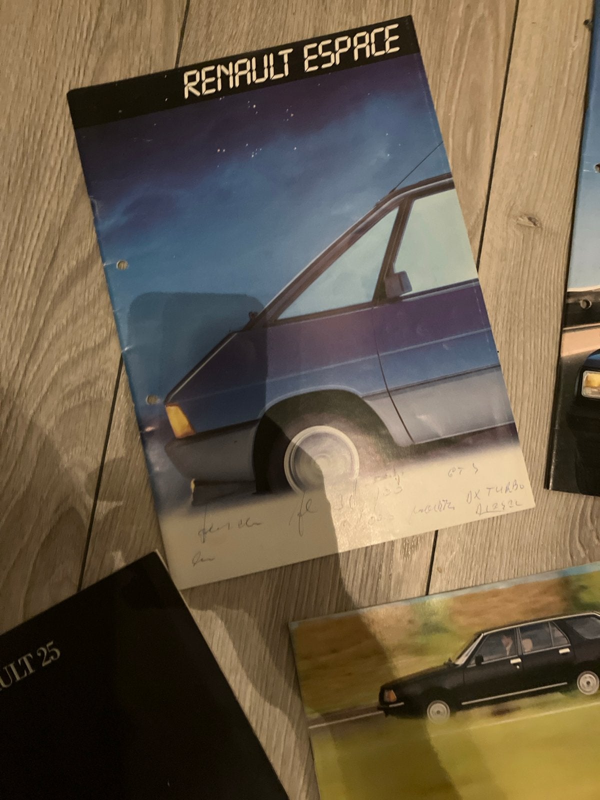 Collectie Renault Brochures (Espace, 11, 18, 25, Laguna), Ophalen of Verzenden