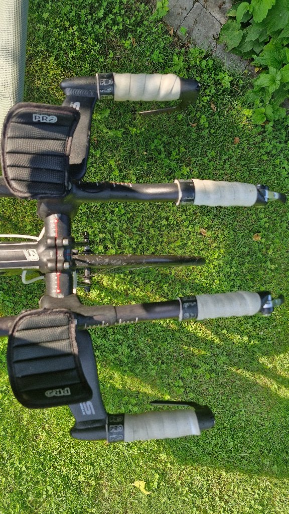 Triatlonfiets, Gebruikt, Velgrem, 49 tot 53 cm, 15 tot 20 versnellingen