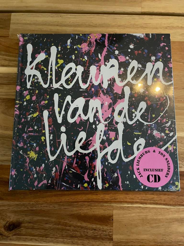Jack Van Liemburg - Kleuren van de liefde boek cd, Artiest, Ophalen of Verzenden, Jack Van Liemburg, Zo goed als nieuw