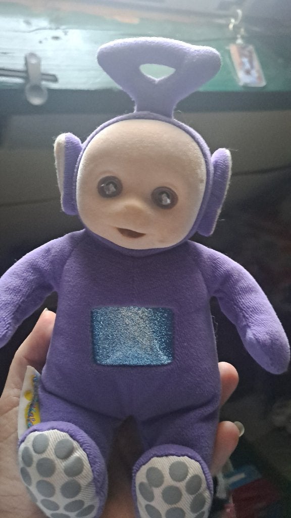 Teletubbie tinkie winkie, Paars, Gebruikt, Overige merken, Overige karakters