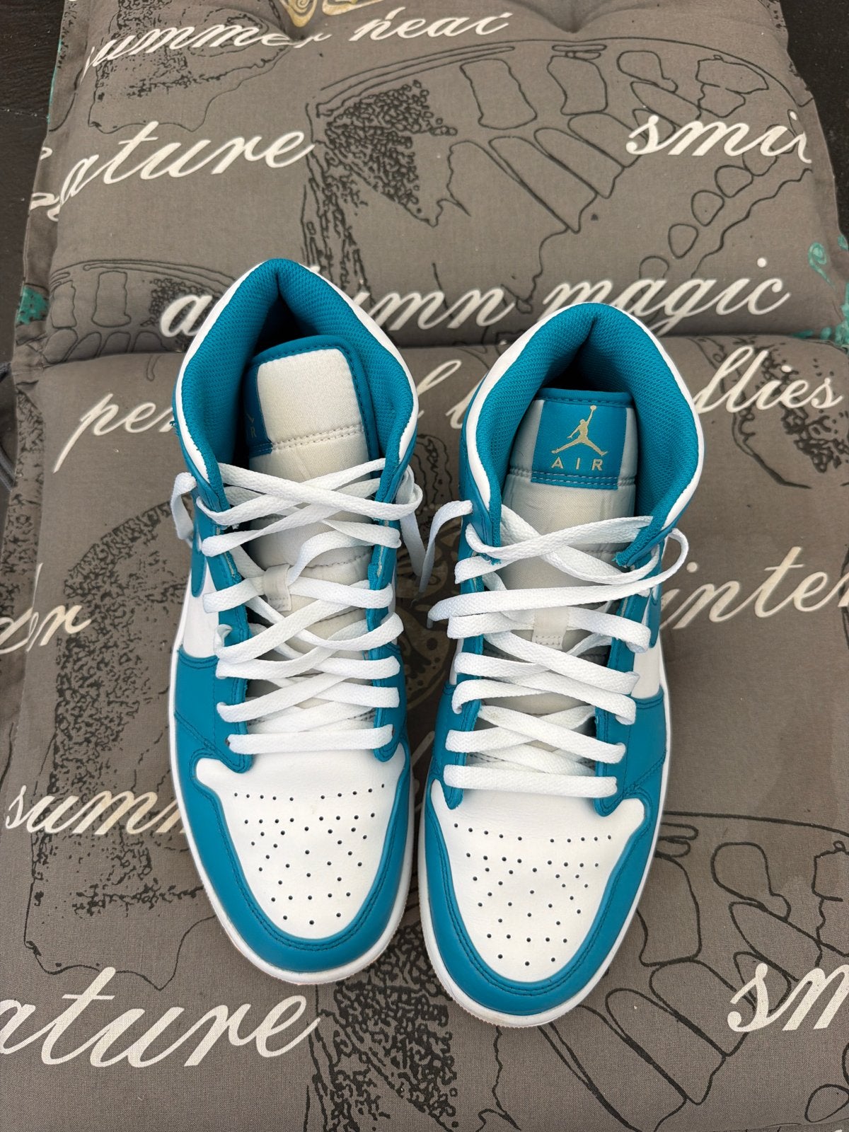 Nike Air Jordan 1 Mid sneakers, Kleding | Heren, Schoenen, Ophalen, Overige kleuren, Sneakers of Gympen, Zo goed als nieuw