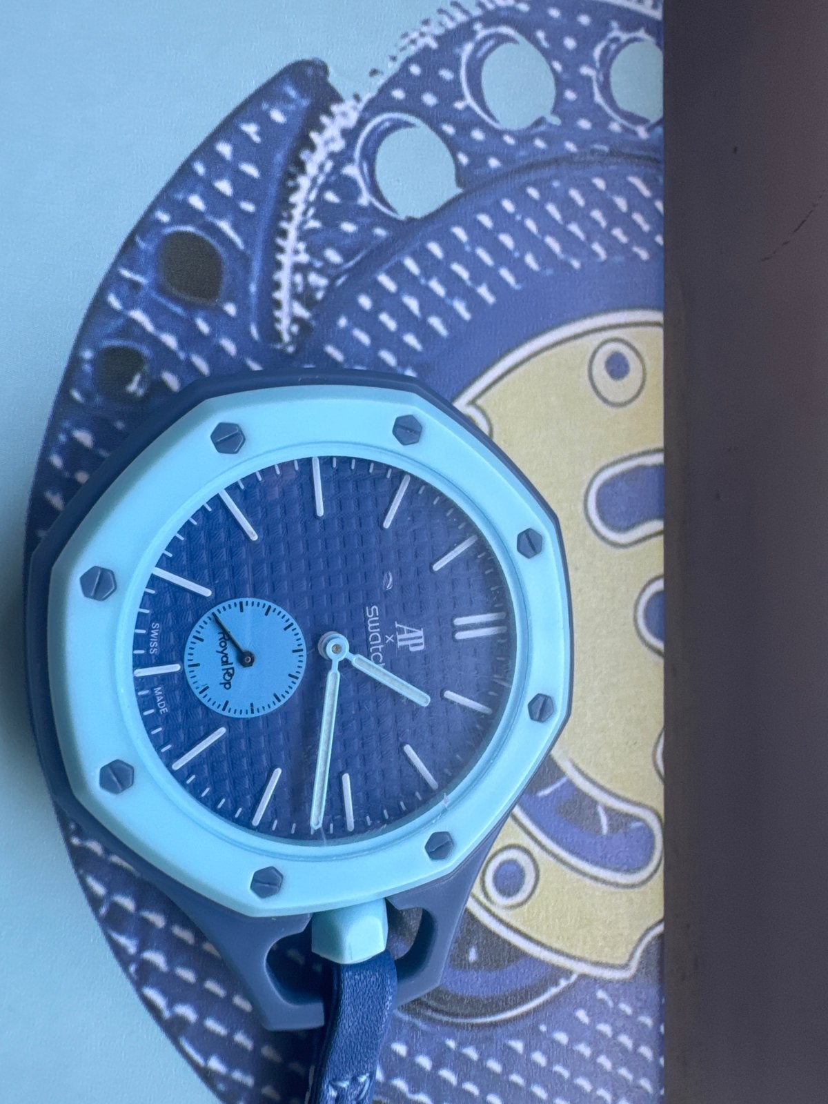 Audemars Piguet x Swatch Royal Oak Offshore Lon Ba, Ophalen, Kunststof, Polshorloge, Swatch