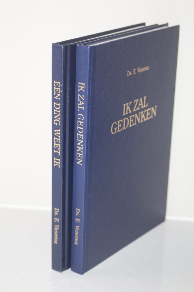 Ds. E. Venema - Eén ding weet ik & Ik zal gedenken, Boeken, Ophalen of Verzenden, Gelezen, Christendom | Protestants
