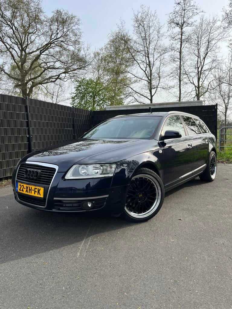 Audi A6 2.0 Tfsi Avant 125KW 2007, Auto's, Voorwielaandrijving, 4 cilinders, 1984 cc, Blauw