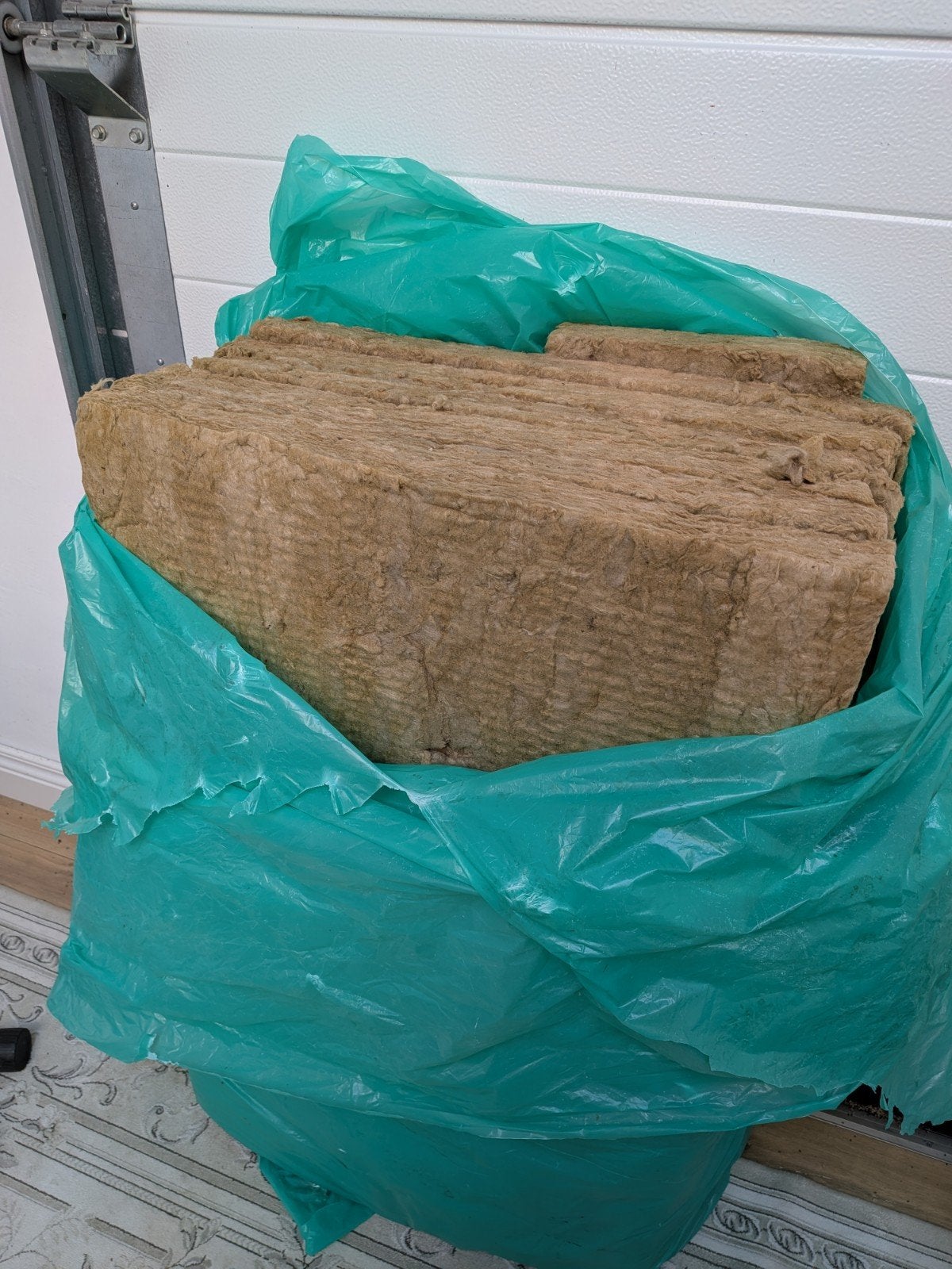 Steenwol isolatiemateriaal, Ophalen, Zo goed als nieuw, Steenwol, 4 tot 8 cm