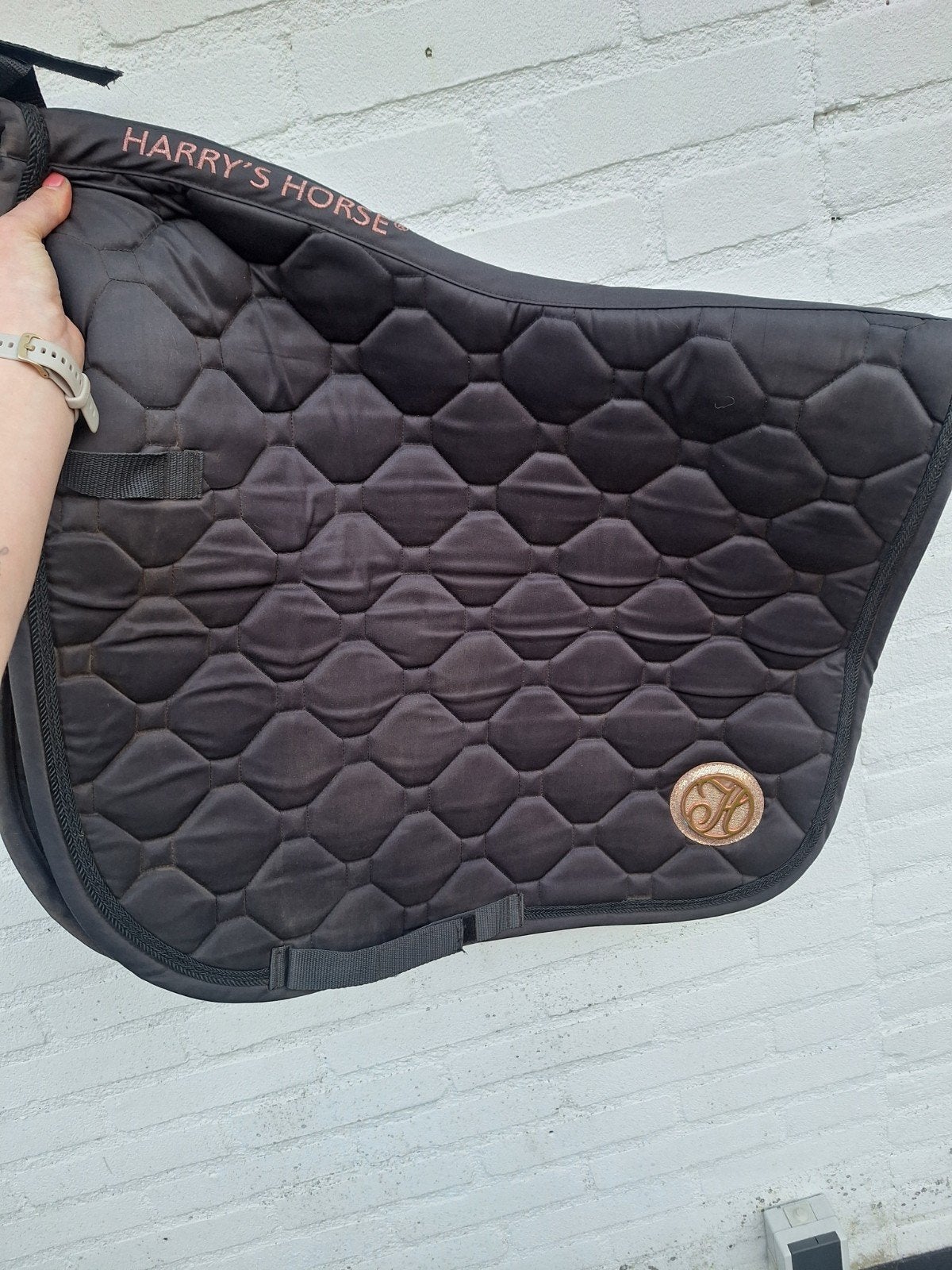 Harrys horse dressuur dekje Full, Full (L), Ophalen of Verzenden, Gebruikt, Zwart