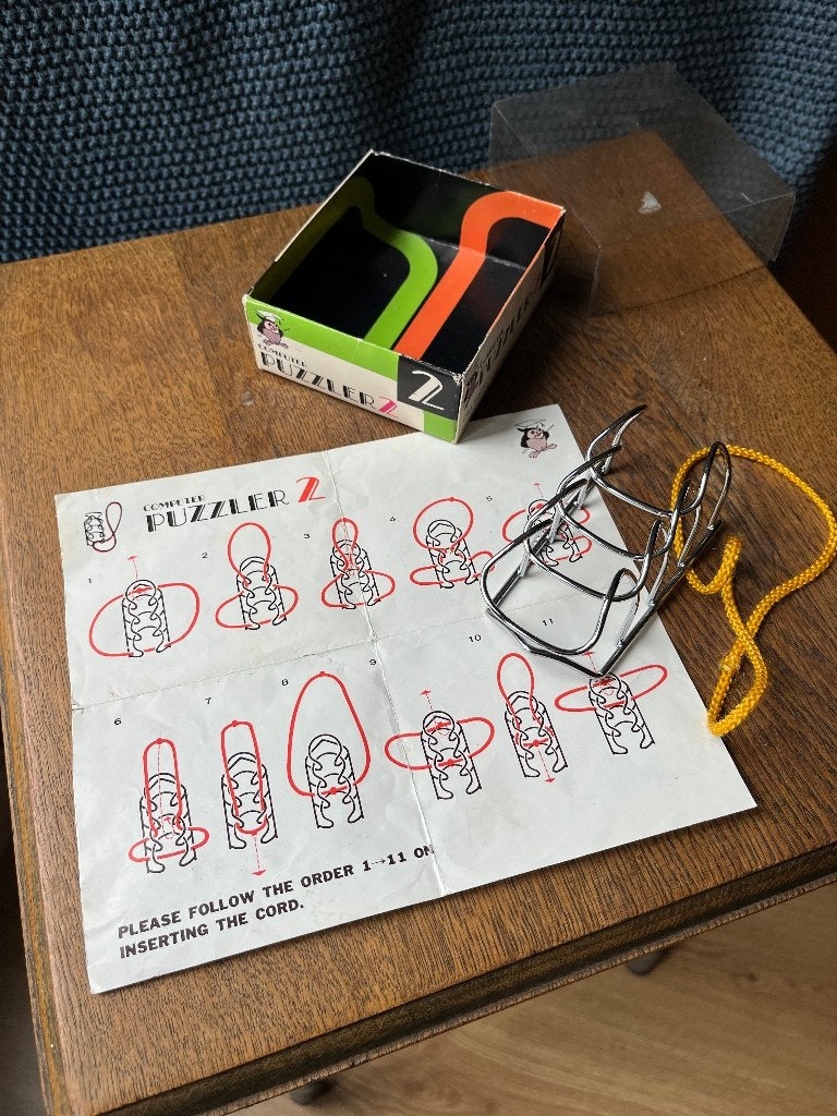 Retro Breinbreker computer Puzzler 2 compleet, Ophalen, Minder dan 500 stukjes, Zo goed als nieuw