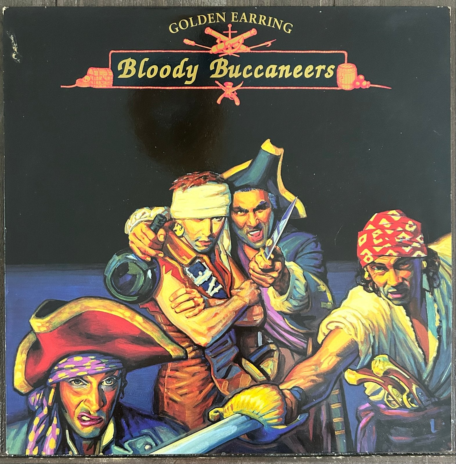 Golden Earring - Bloody Buccaneers (Zeldzaam Vinyl), Cd's en Dvd's, LP, Rock, Originele persing, Ophalen of Verzenden