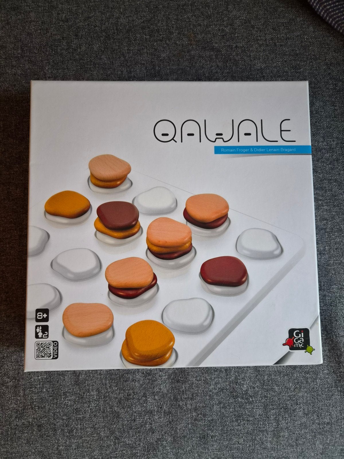 Nieuw Qawale bordspel - Strategisch en tactisch spel, Een of twee spelers, Ophalen, Nieuw, Gigamic