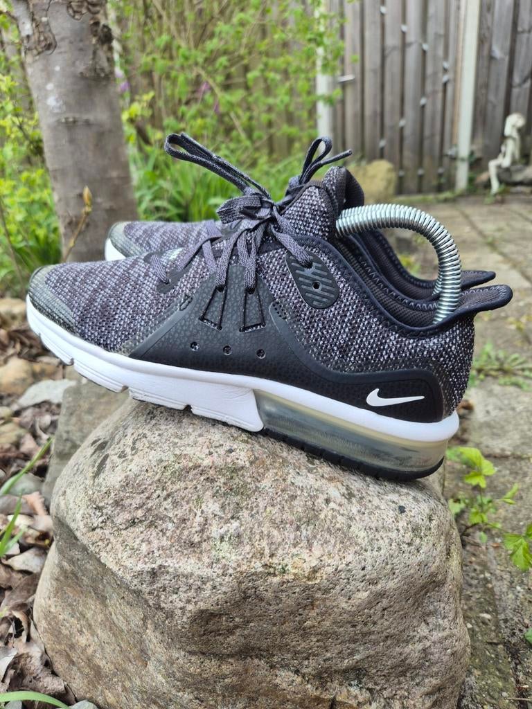 Nike air Sequent 3 Gs 38, Zwart, Nike, Ophalen of Verzenden, Sneakers of Gympen