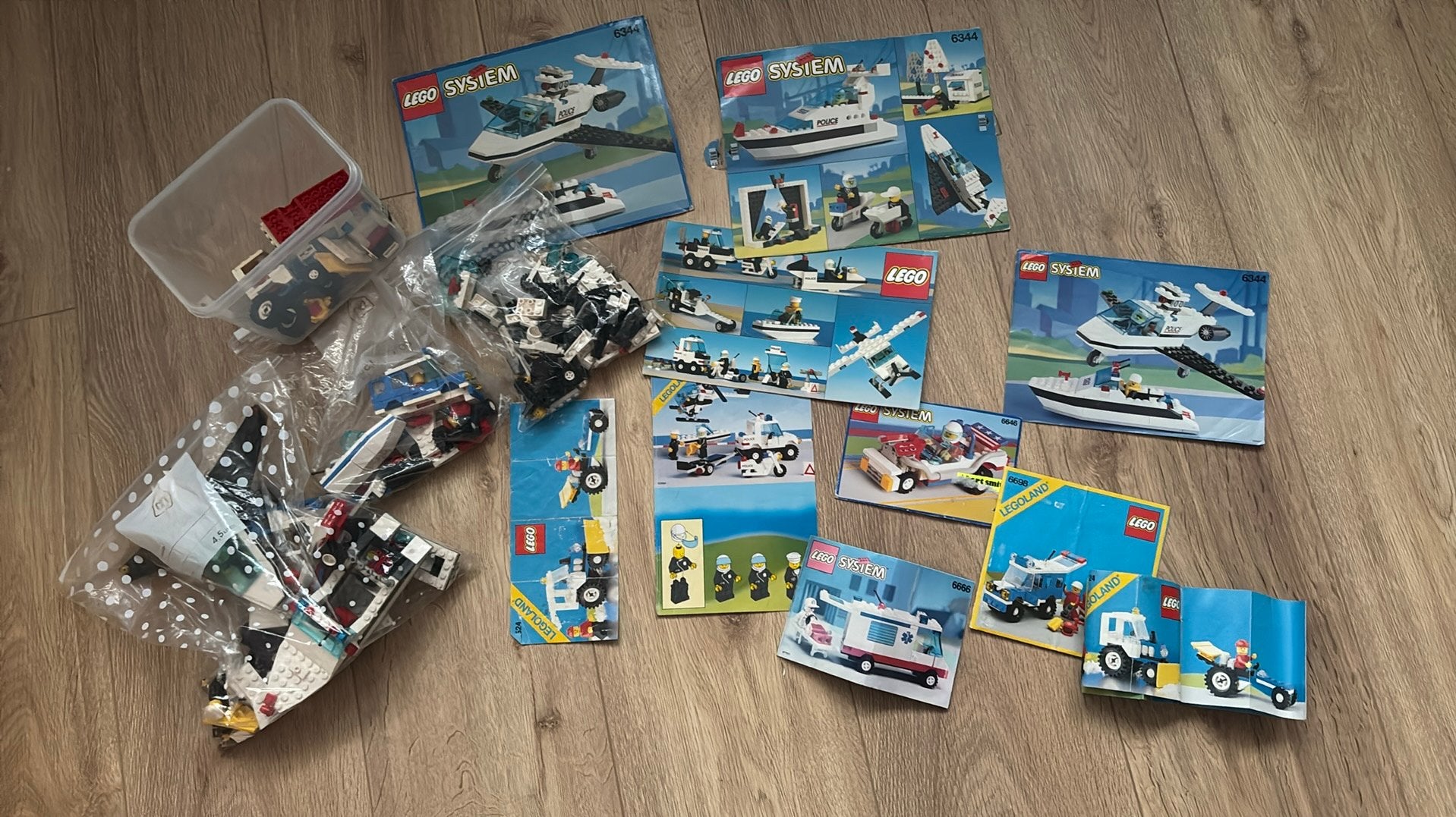 Vintage lego 1980 - 1990, Gebruikt, Lego, Overige typen, Ophalen of Verzenden