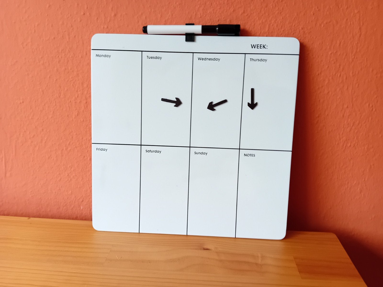 GRATIS Ophangbare Week Kalender - ophalen in Leusden, Ophalen, Weekkalender, Gebruikt