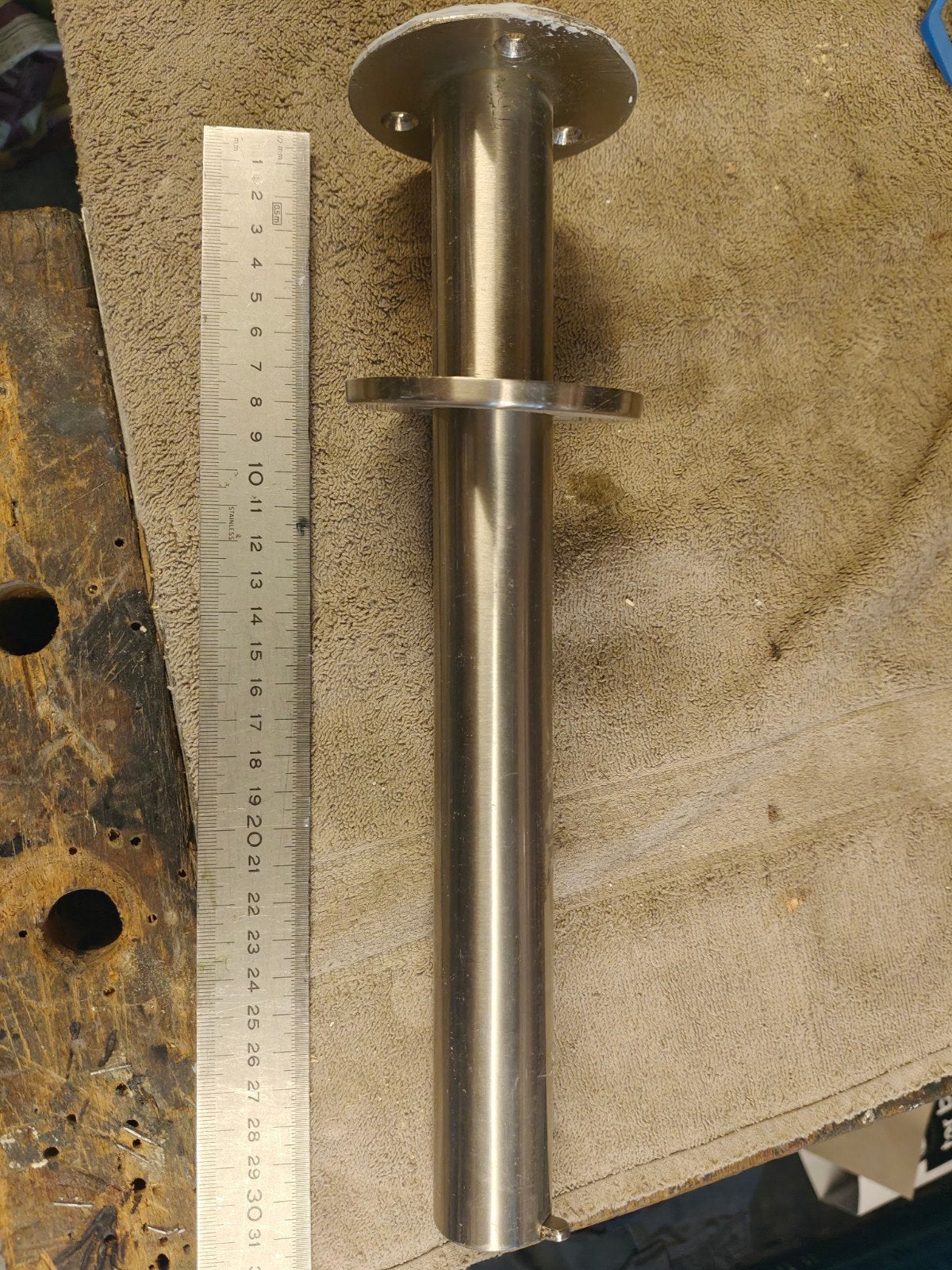 Metalen kapstok, Huis en Inrichting, Ophalen, Metaal, Wandkapstok, Minder dan 100 cm