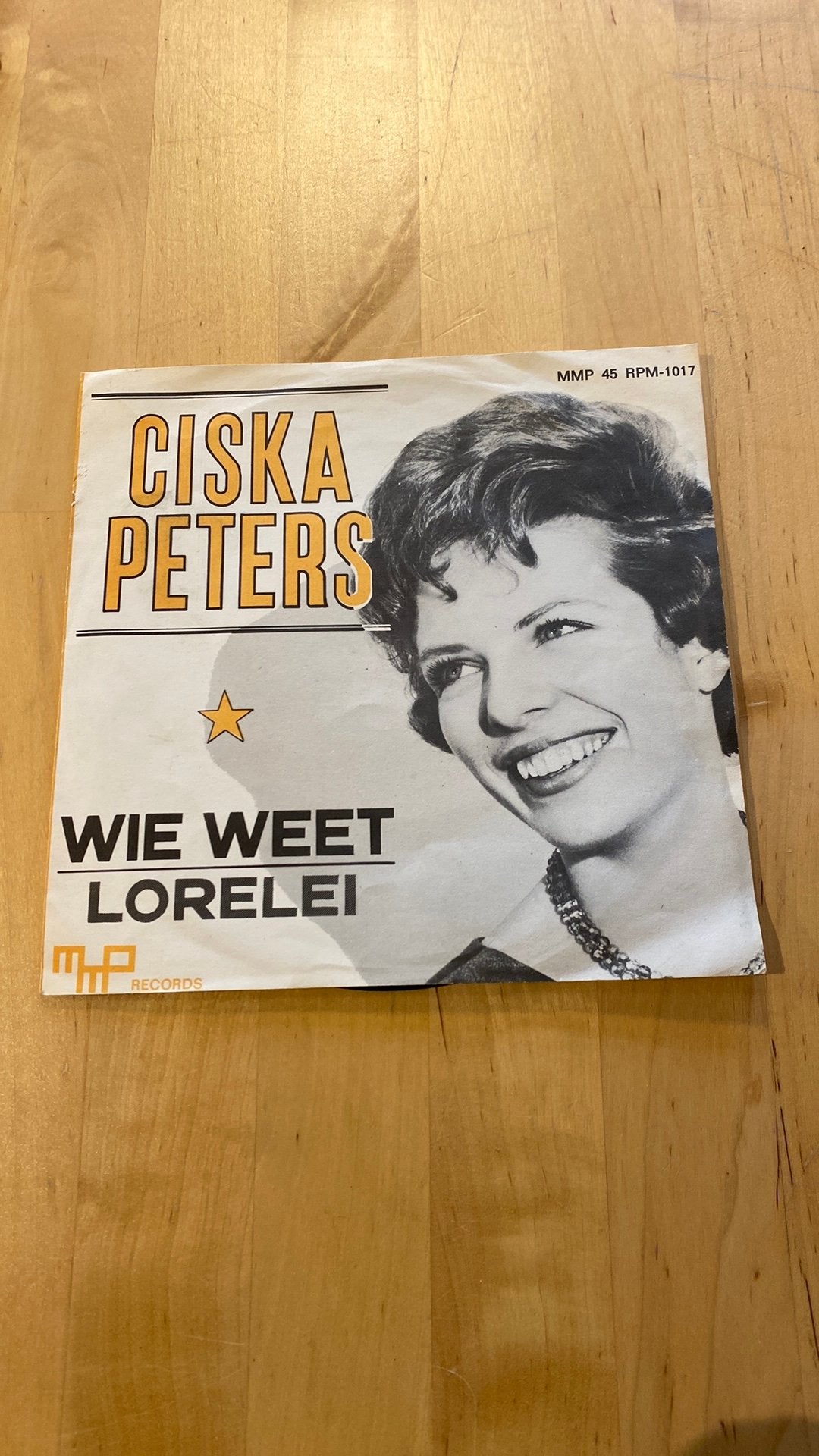 Vinyl single Ciska Peters - Wie weet // Lorelei, Ophalen of Verzenden, Zo goed als nieuw, Nederlandstalig