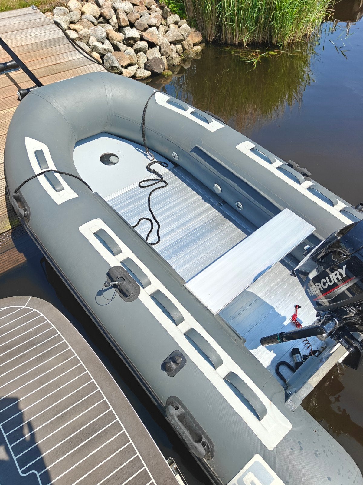 Diesel rubbing rubberboot 3mtr met prachtige nette motor, Watersport en Boten, Ophalen, Aluminium, 4 pk, Zo goed als nieuw