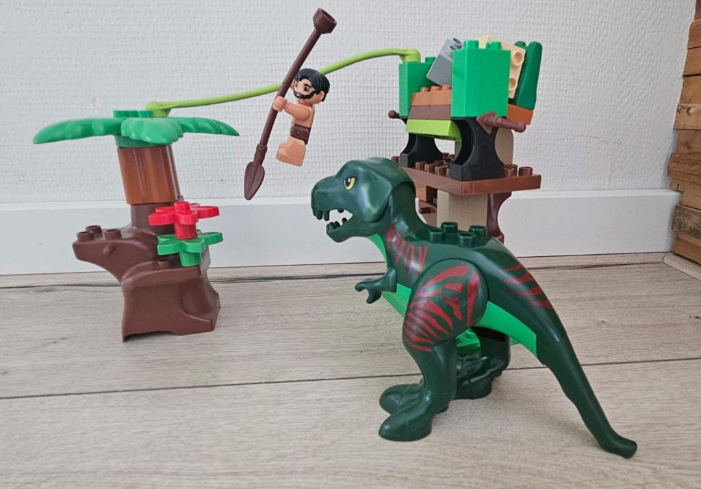 Duplo 5597 Grote T-Rex dinoval, Ophalen of Verzenden, Gebruikt, Duplo