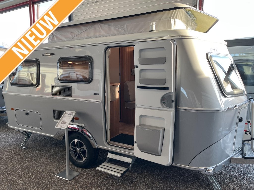 Eriba Touring 550 Legend Hampton zilver, Bedrijf, Treinzit, Tot en met 3, 4 tot 5 meter