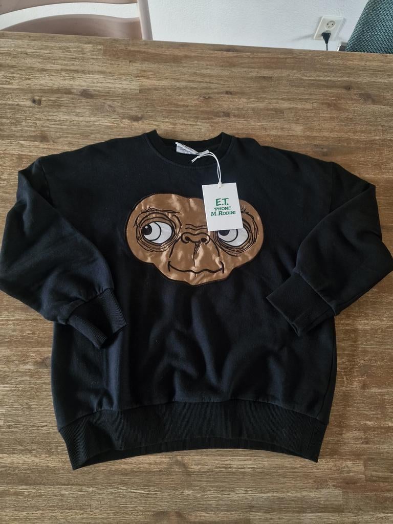 Nieuwe Mini Rodini x E.T. sweater maat 140/146, Jongen of Meisje, Trui of Vest, Nieuw, Ophalen of Verzenden