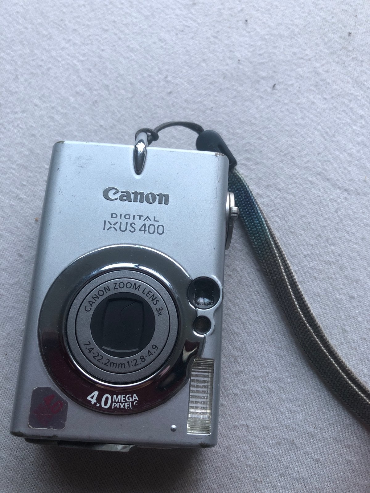 Canon Digital IXUS 400 Compactcamera - Zilver, Ingebouwde flitser, Gebruikt, Canon, Ophalen of Verzenden