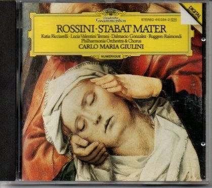 Rossini - Stabat Mater (CD) - Carlo Maria Giulini, Ophalen of Verzenden, Zo goed als nieuw, Romantiek, Rossini