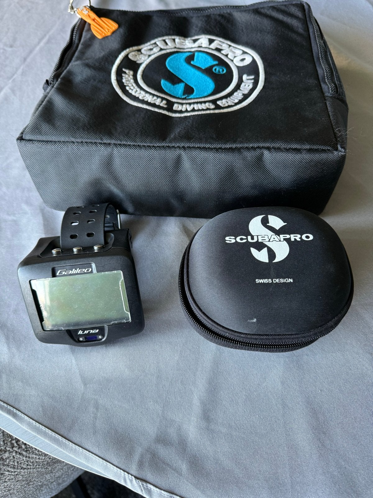 Scubapro Galileo Luna duikcomputer met zender, Watersport en Boten, Ophalen, Gebruikt, Duikcomputer
