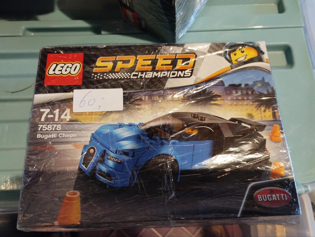 Lego Speed Champions 75878 Bugatti Chiron, Lego, Zo goed als nieuw, Complete set, Speed Champions
