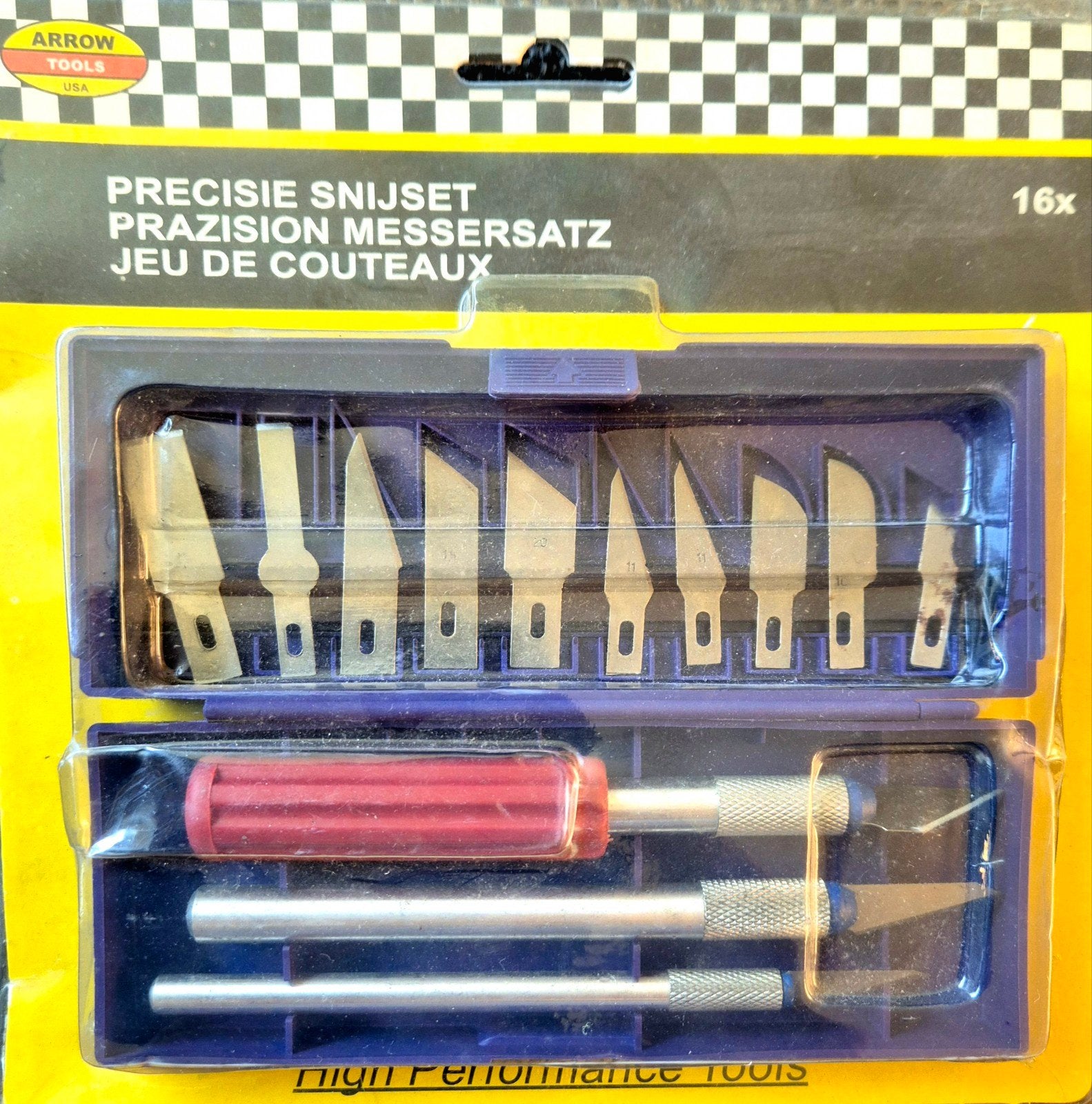 Precisie Snijset - 16-delig Hobby Mesjes Set, Ophalen of Verzenden, Nieuw