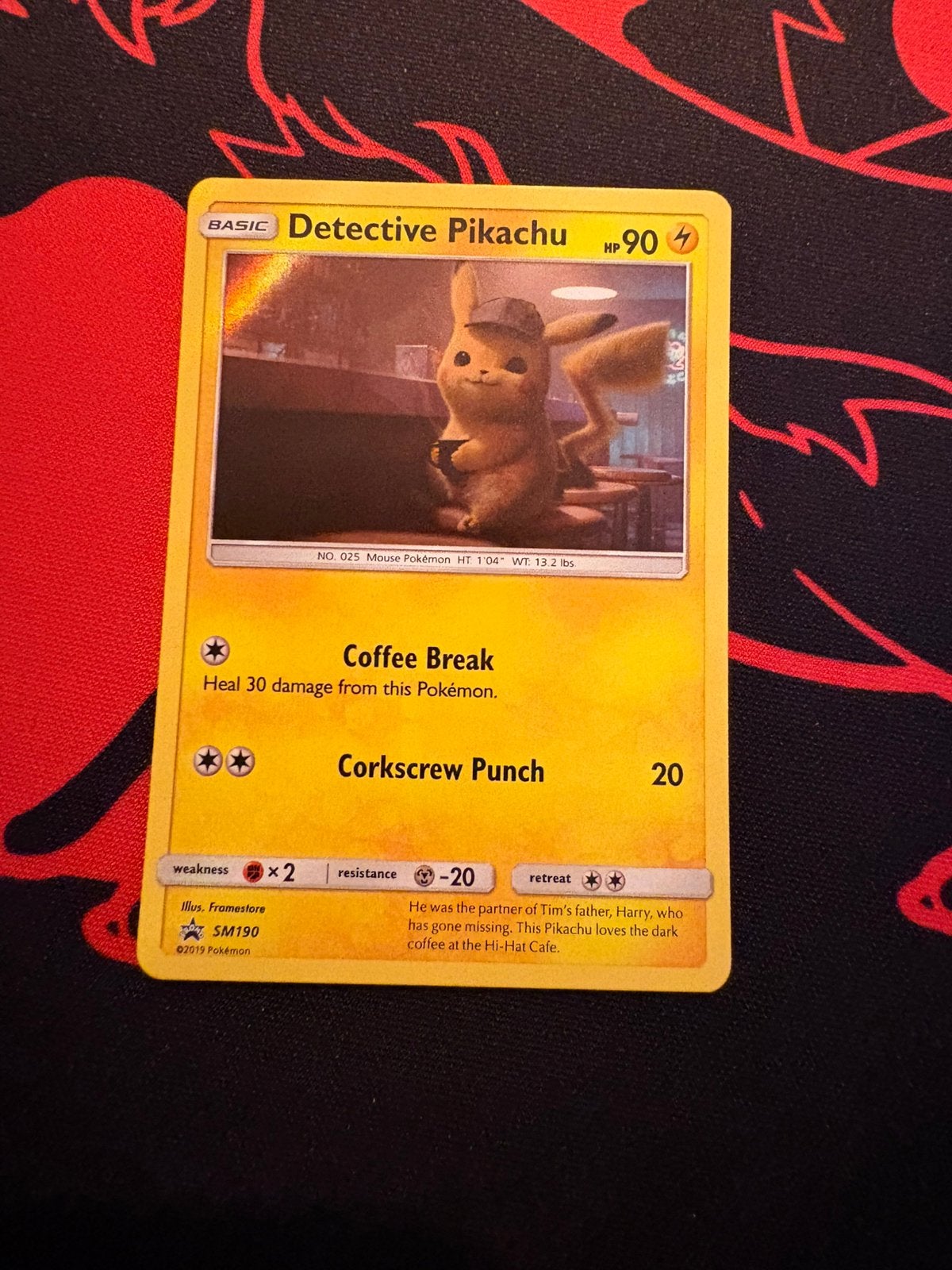 POKÉMON DETECTIVE PIKACHU SM190 – PROMO, Ophalen of Verzenden, Zo goed als nieuw