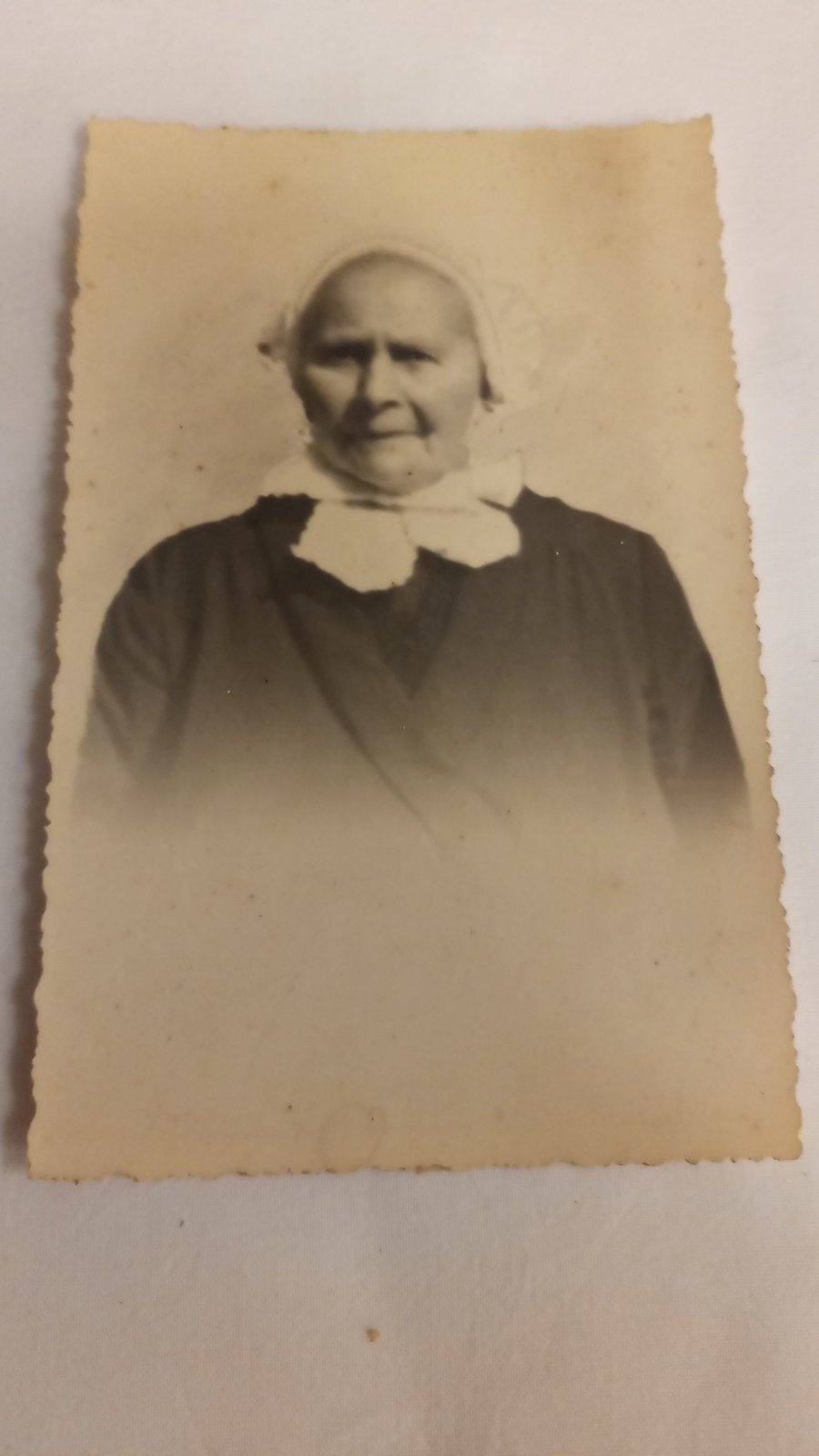 Mooie oude foto met vrouw, Ophalen of Verzenden, Voor 1940, Gebruikt, Foto