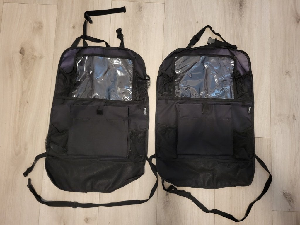 Autostoel Organizers - Houd je auto netjes! 2 stuks, zwart, Auto diversen, Ophalen of Verzenden, Zo goed als nieuw